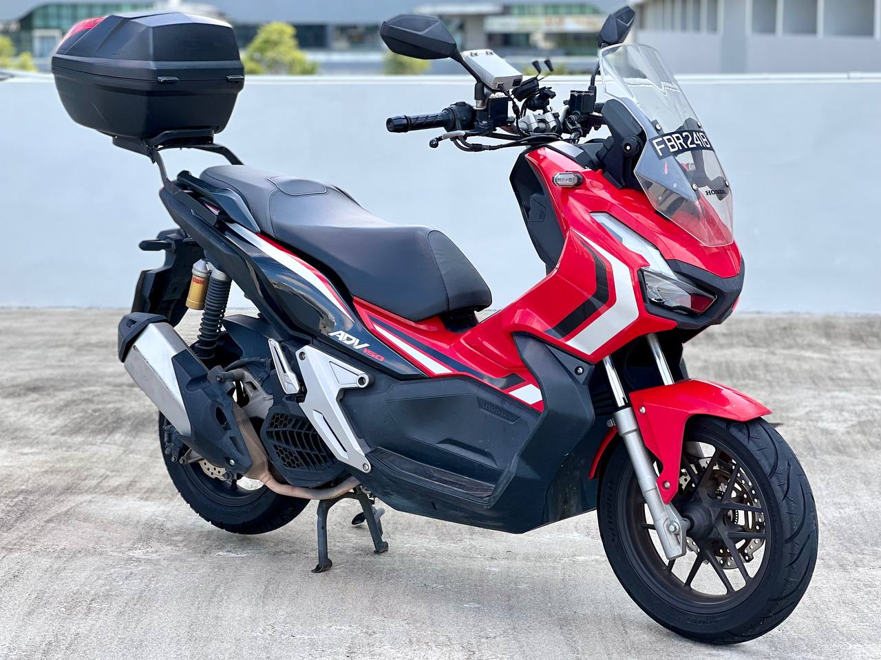 Bản độ Honda ADV150 của biker Copo tại Nhật Bản